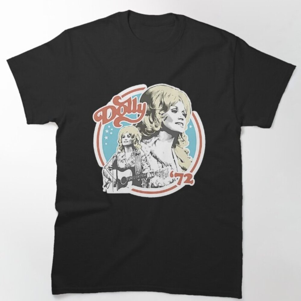 Dolly Parton Anniversary Gift 80s Big Hair Country Music Fan Graphic T Shirt 103